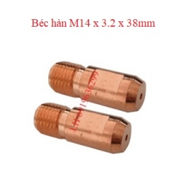 Béc hàn M14 x 3.2 x 38mm