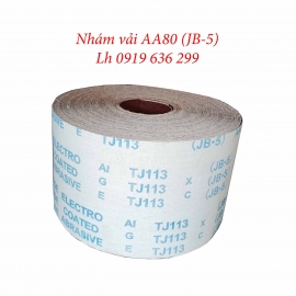 Giấy nhám vải AA80 4in